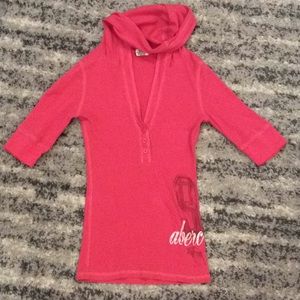 Girls’ 1/2 Sleeved Hooded Shirt
